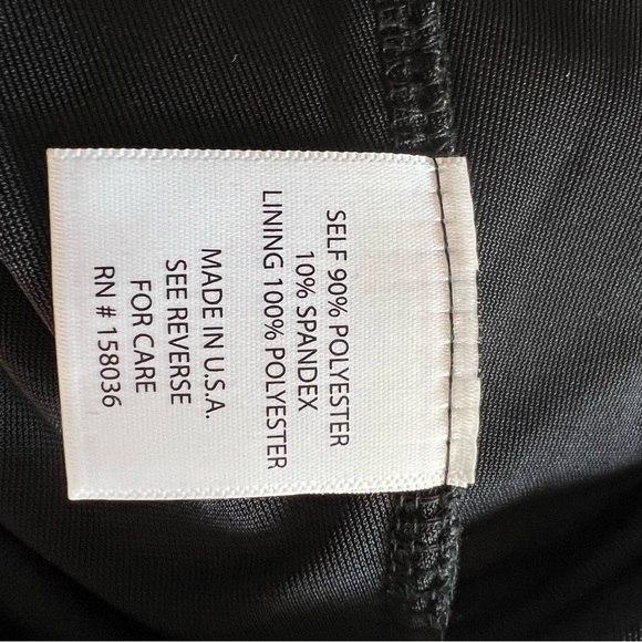 Birdy grey Ash velvet dress Ladies size small Black classic stretch gown - Picture 9 of 9